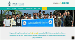 Desktop Screenshot of hopeandhelpinternational.org